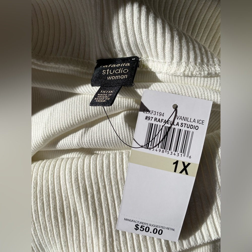 NWT Rafaella Studio Sweater - Picture 4 of 6